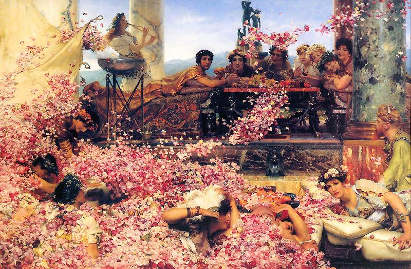 Laura Theresa Alma-Tadema Roses of Heliogabalus